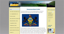 Desktop Screenshot of paworklicense.com